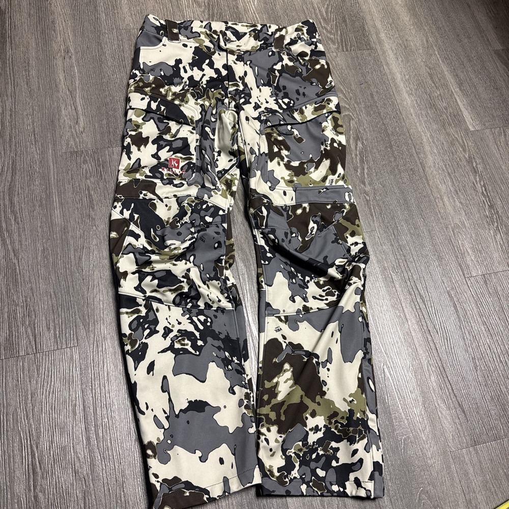 Killik Men's Hunting Cargo Pants Veil Camo 30x32 Insulated Gorpcore Hiking